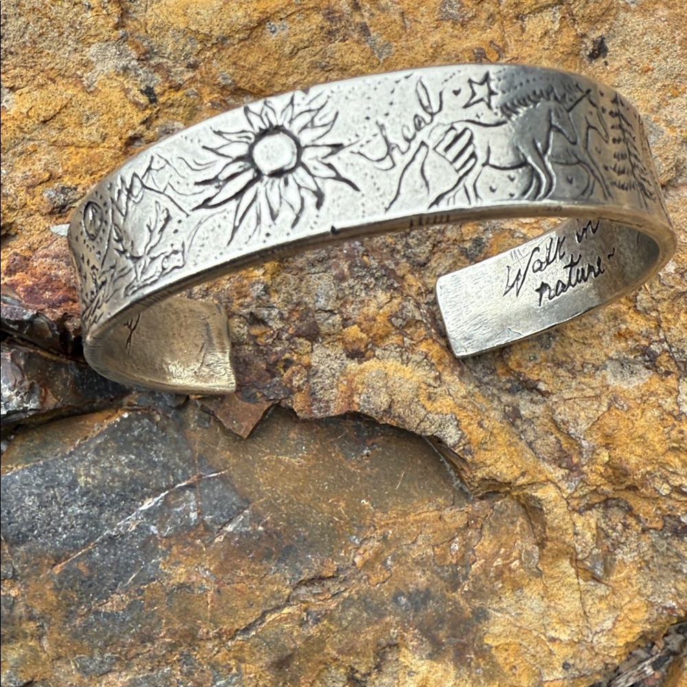 Jes MaHarry “nature walk cuff”. New in box.